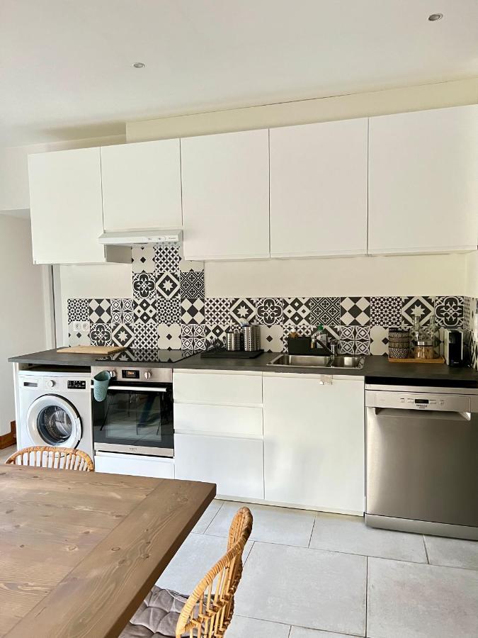 Bel Appartement 8 Personnes A Saint Chaffrey Exterior foto